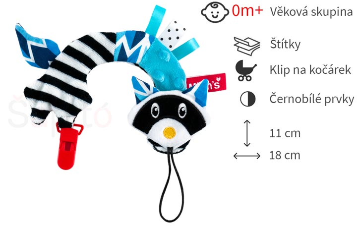 hračky do kočárku